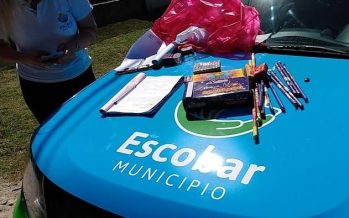 Escobar libre de pirotecnia sonora