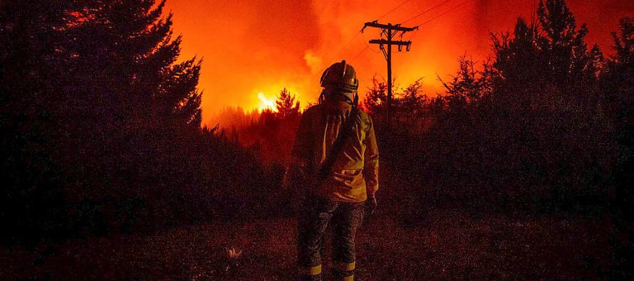Incendios en la Patagonia: «Ayer lloré todo el día»