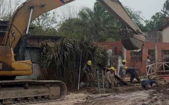 Finalizan obras cloacales en Maschwitz