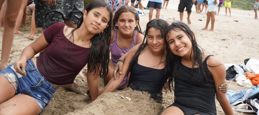 “Mi Primer Viaje al Mar”: 180 chicos de Escobar pasaron un fin de semana en la Costa