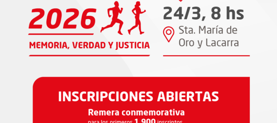 Morón vuelve a correr por la Memoria, la Verdad y la Justicia