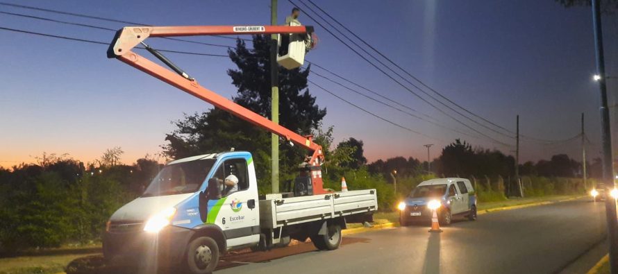 Escobar retiró 2,5 km de cableado peligroso y sancionó a siete empresas