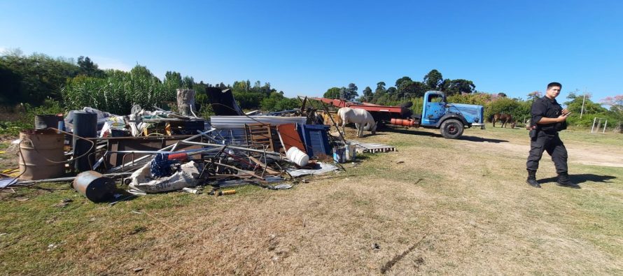 Escobar clausuró un predio en donde arrojaban basura
