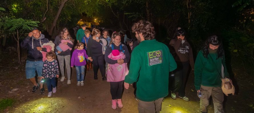 Secretos bajo la luna: así se vivió la última expedición nocturna en el EcoParque de San Fernando