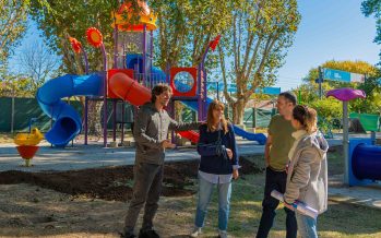 San Fernando: última etapa de obra de un nuevo parque alrededor del Tren de la Costa