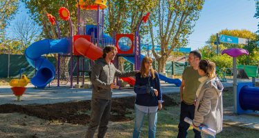 San Fernando: última etapa de obra de un nuevo parque alrededor del Tren de la Costa