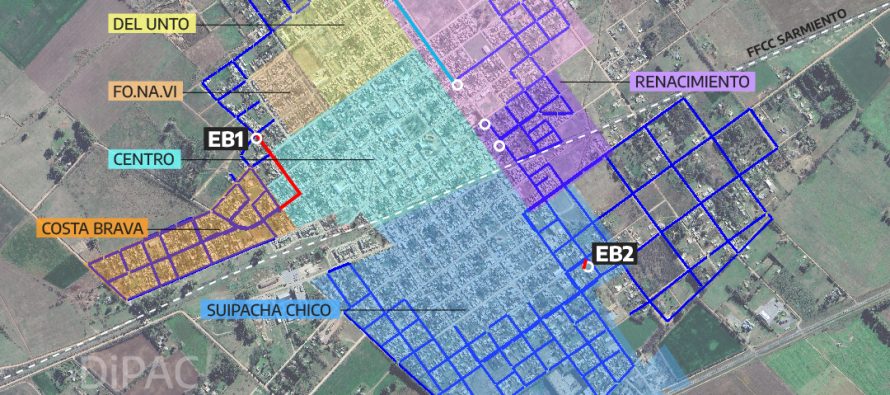 Río Luján: llamado a consulta pública para una obra cloacal en Suipacha