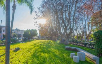 San Fernando sumó un nuevo espacio verde en los alrededores del Tren de la Costa