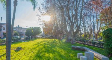 San Fernando sumó un nuevo espacio verde en los alrededores del Tren de la Costa