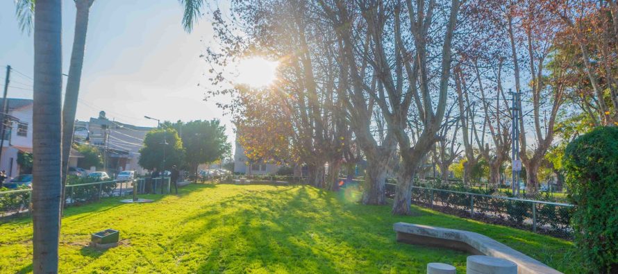 San Fernando sumó un nuevo espacio verde en los alrededores del Tren de la Costa