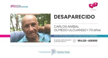 Buscan intensamente a Carlos Olmedo, un vecino que padece Alzheimer