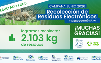San Fernando: recolectaron más de 2 toneladas de residuos electrónicos en una campaña escolar