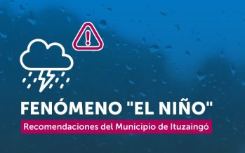 Ituzaingó brindó información sobre cómo actuar ante la llegada del Súper Niño