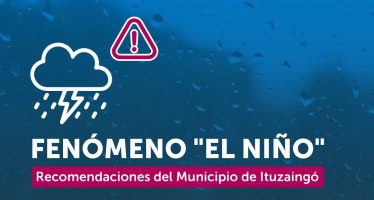 Ituzaingó brindó información sobre cómo actuar ante la llegada del Súper Niño