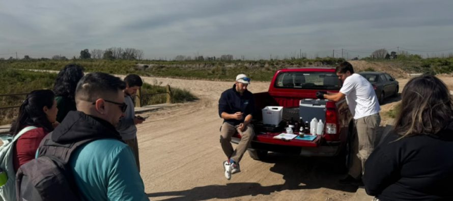 COMIREC continuó el curso de monitoreo de aguas superficiales