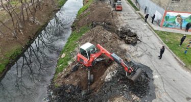 La Provincia finalizó el saneamiento del Canal José León Suarez en San Martín