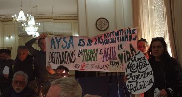 Organizaciones convocan a marchar al Ministerio de Economía en defensa del agua