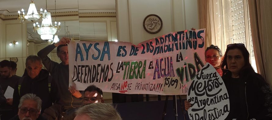 Organizaciones convocan a marchar al Ministerio de Economía en defensa del agua
